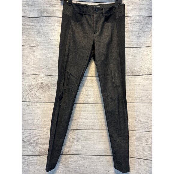 Vince Grey Two Tone Skinny Slim Pant Size 2 - Picture 1 of 3
